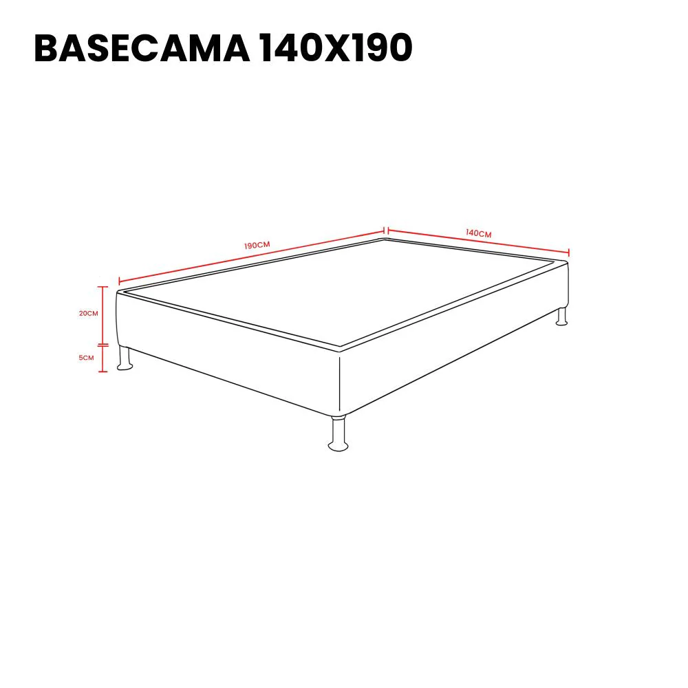 COMBO PARA HABITACIÓN FENIX, INCLUYE CAMA DOBLE Y COLCHÓN - Image 10