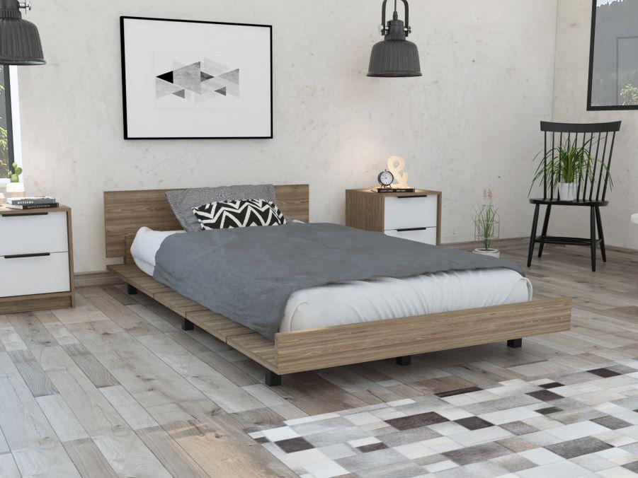 COMBO PARA HABITACIÓN GADEL, INCLUYE CAMA SENCILLA, COLCHÓN Y PROTECTOR - Image 2