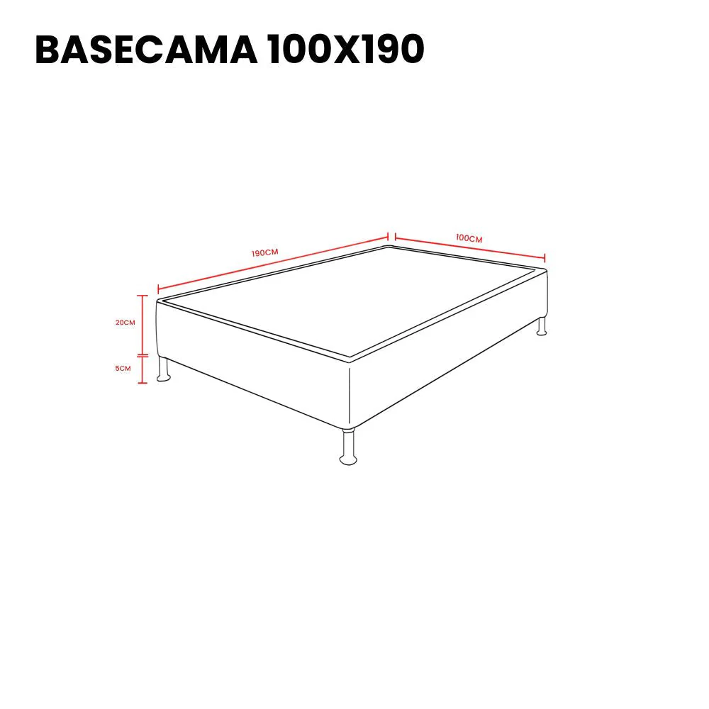 COMBO JOEDI DE CAMA Y COLCHON SENCILLO PARA HABITACIÓN - Image 8