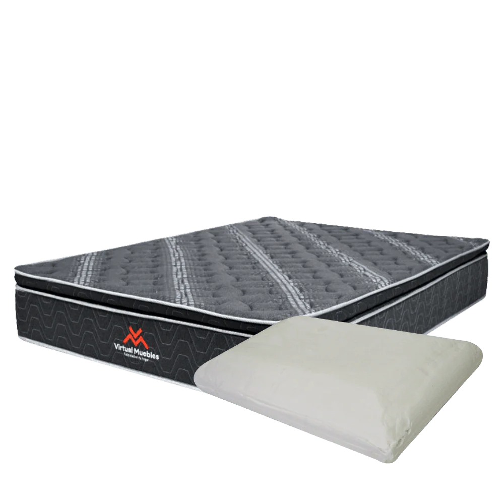 COMBO PARA HABITACIÓN TAO, INCLUYE COLCHÓN Y ALMOHADA