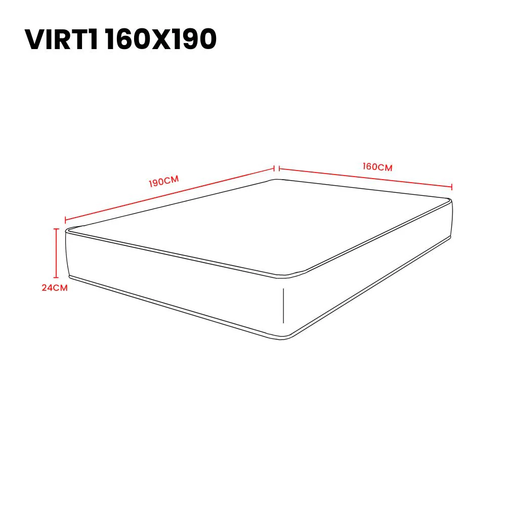 COMBO PARA HABITACIÓN THOR, INCLUYE CAMA QUEEN Y COLCHÓN - Image 8