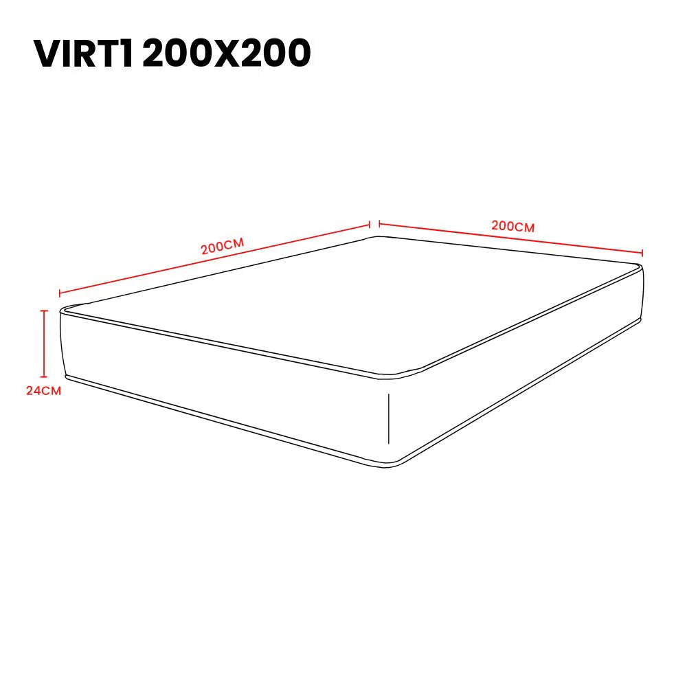 COMBO PARA HABITACIÓN WALLY, INCLUYE BASE CAMA PRESIDENCIAL Y COLCHÓN - Image 8