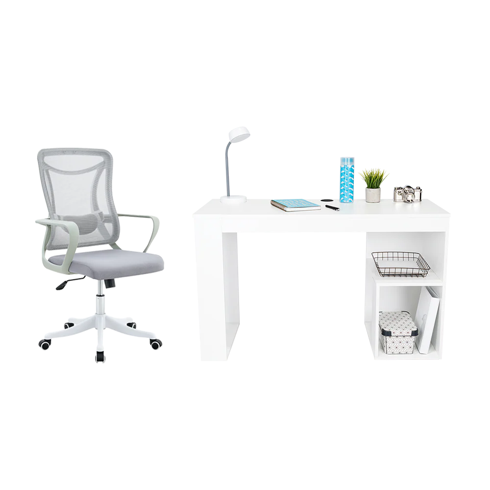 Combo para Oficina Smart, Incluye Escritorio y Silla de Escritorio