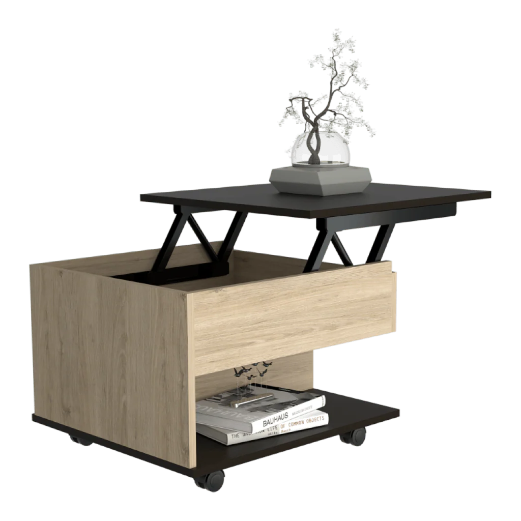 COMBO PARA SALA DE ESTAR PARIS, INCLUYE PANEL DE TV Y MESA DE CENTRO EXTENSIBLE - Image 3
