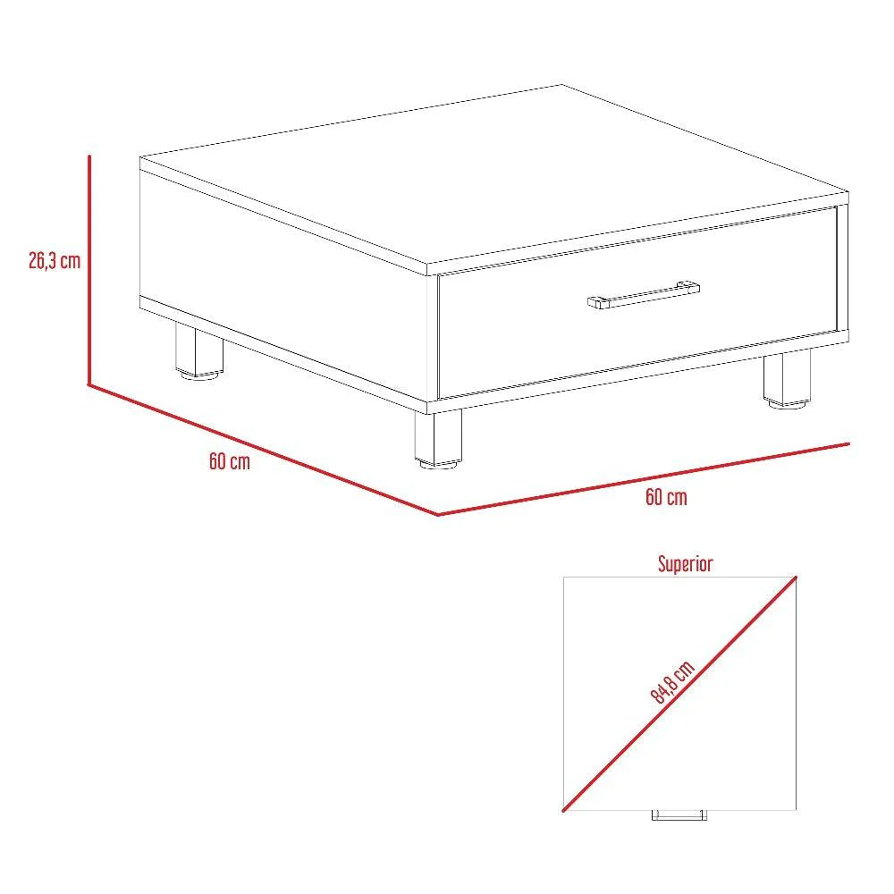 COMBO PARA SALA MARBELLA, INCLUYE MESA PARA TV Y MESA DE CENTRO - Image 7