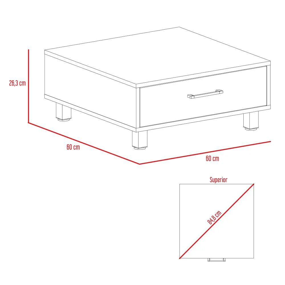 COMBO PARA SALA TOKYO, INCLUYE PANEL TV , BIBLIOTECA CUBO Y MESA DE CENTRO - Image 10