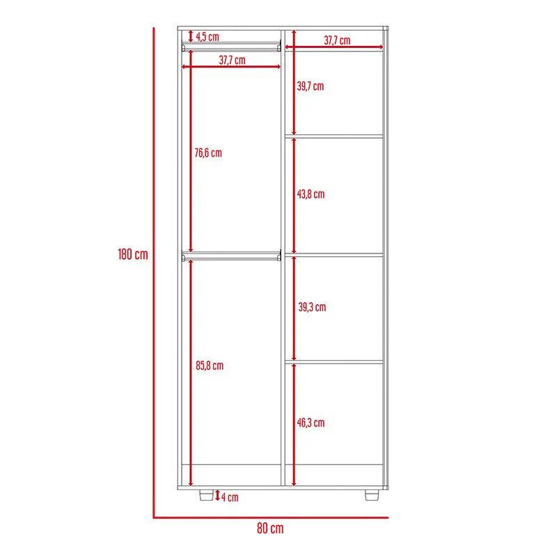 COMBO MULTIFUNCIONAL PIRINEO, INCLUYE MESA PARA TV Y CLOSET - Image 7