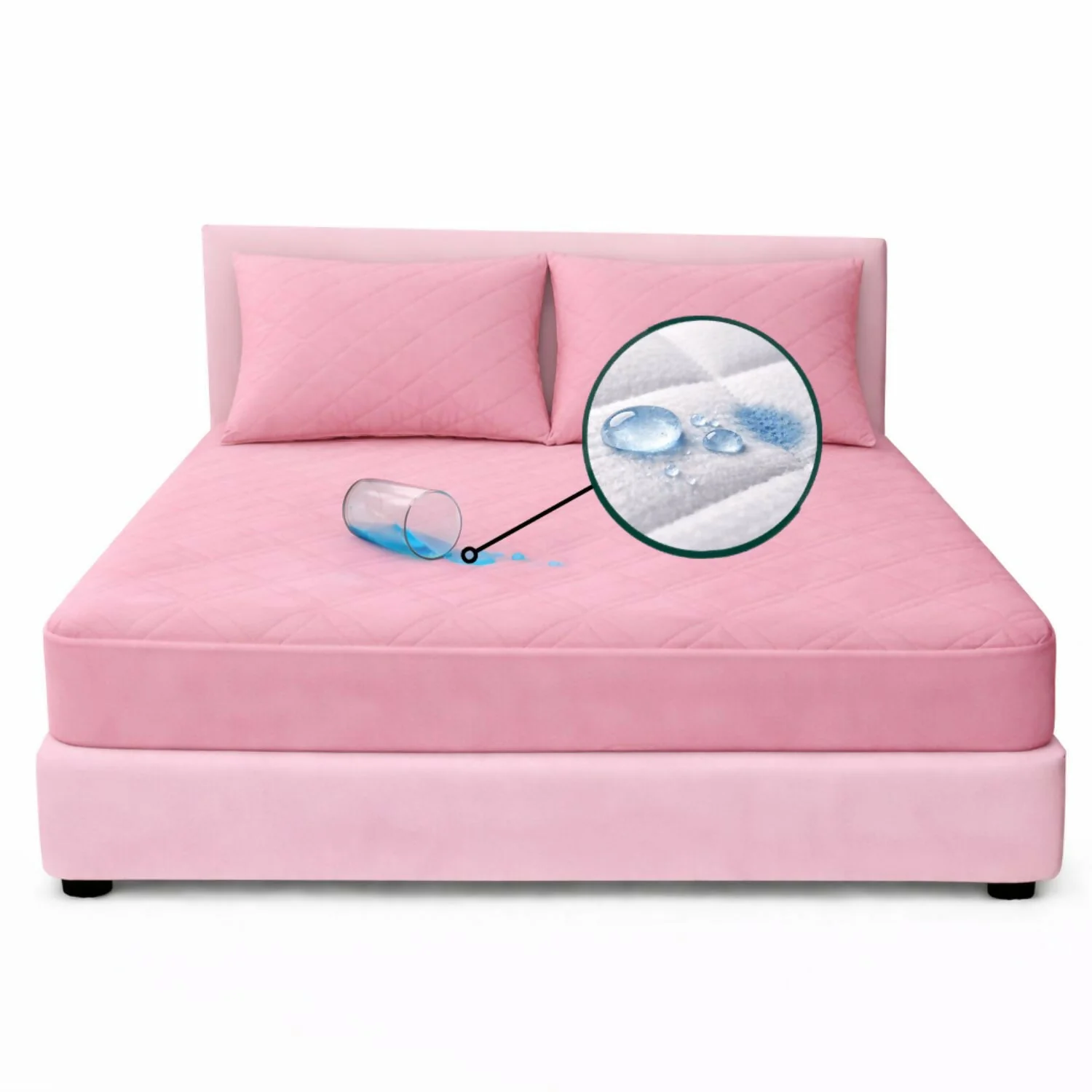 Combo protector colchon king antifluido 200x200cm - Image 9