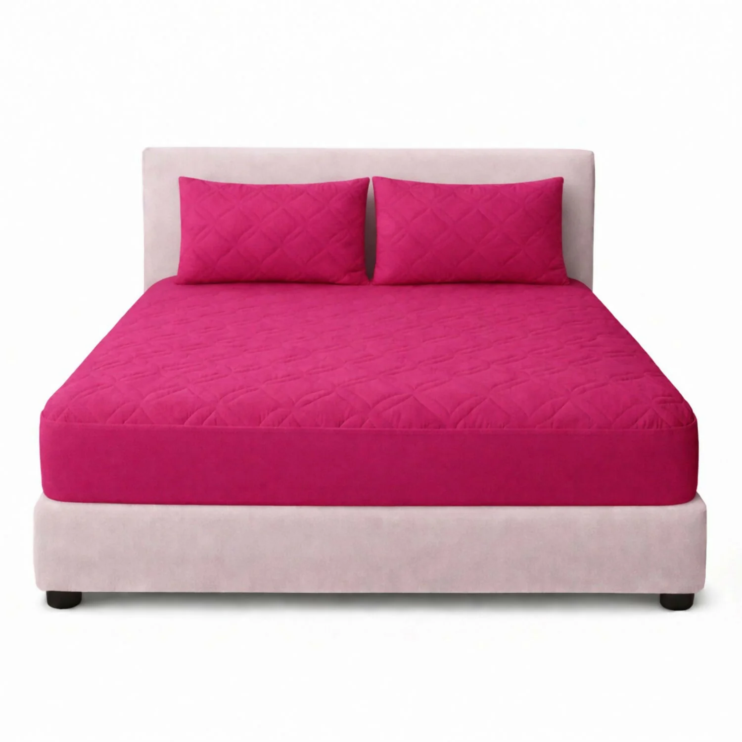 Combo protector colchon semidoble acolchado 120x190cm - Image 5