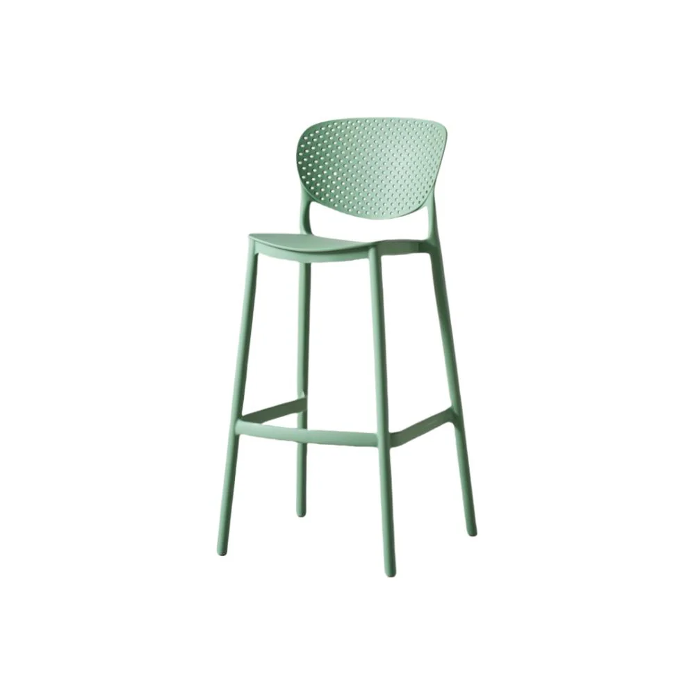 COMBO TRES SILLAS BAR RIO, COLOR VERDE OLIVO, TERRACOTA Y NEGRO - Image 4