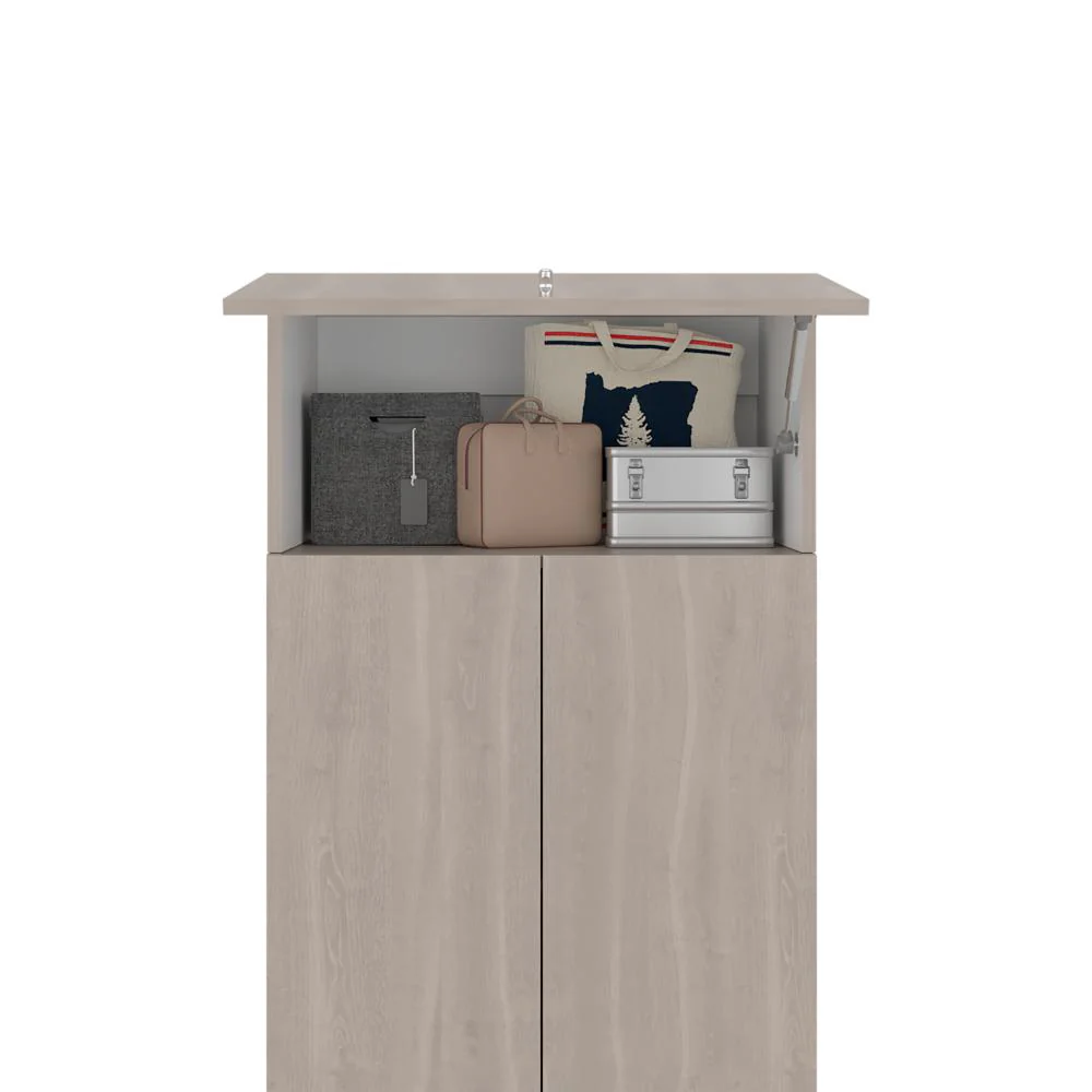COMPLEMENTO PARA CLOSET BEICO, BARDOLINO Y BLANCO DUQUEZA, PARA ADICIONAR ALTURA Y COMPARTIMIENTO A TU CLOSET - Image 2