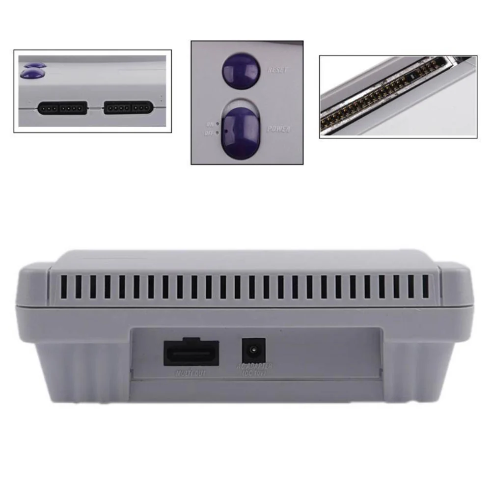 CONSOLA DE VIDEOJUEGOS SUPER GAME NINTENDO 16BIT - Image 3