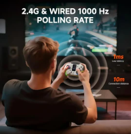 CONTROL BLUETOOTH GAMER PC/NS/IOS HALL EFFECT ECHTPOWE - Image 3