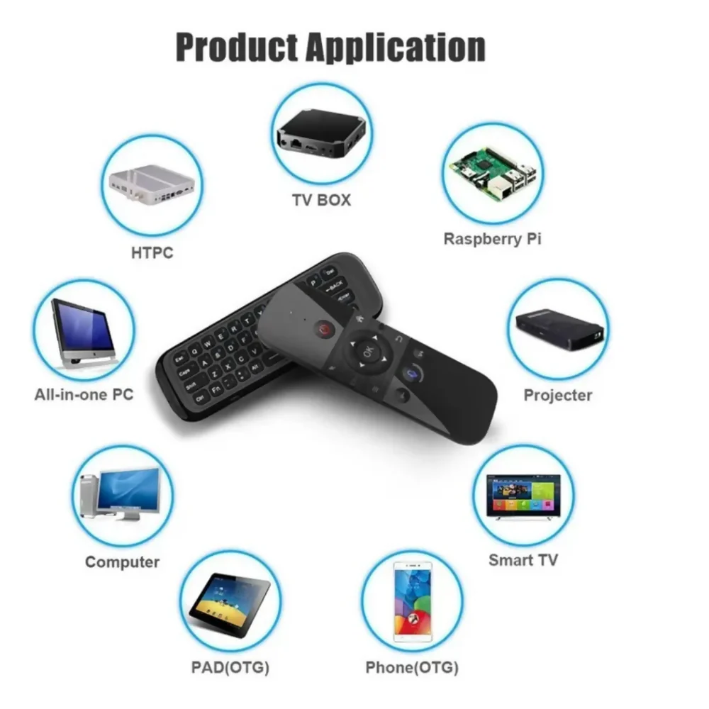 CONTROL REMOTO SMART TV UNIVERSAL AIR MOUSE VOZ BLUETOOTH - Image 3