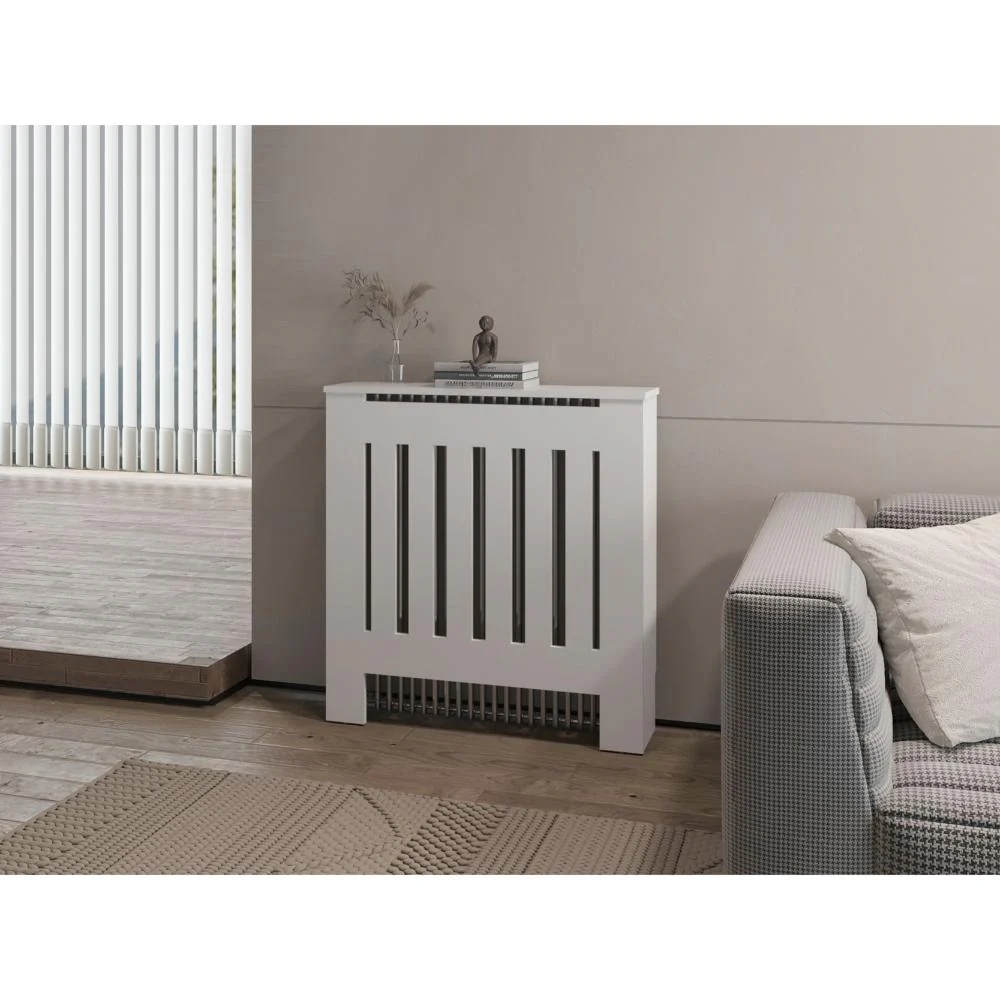 CUBIERTA PARA RADIADOR LINN, BLANCO DUQUEZA, CUENTA CON ESPACIO PARA COLOCAR OBJETOS DECORATIVOS ZF - Image 2