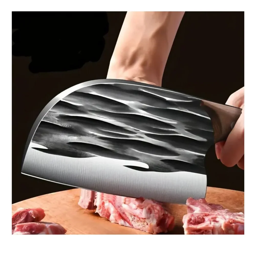 CUCHILLO PROFESIONAL HACHA COCINA ACERO INOXIDABLE JAPONÉS - Image 2