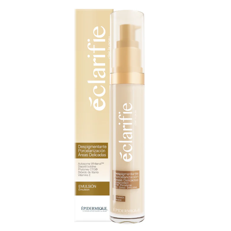 ÉCLARIFIE DESPIGMENTANTE PORCELANIZACIÓN ÁREAS DELICADAS X 45ML