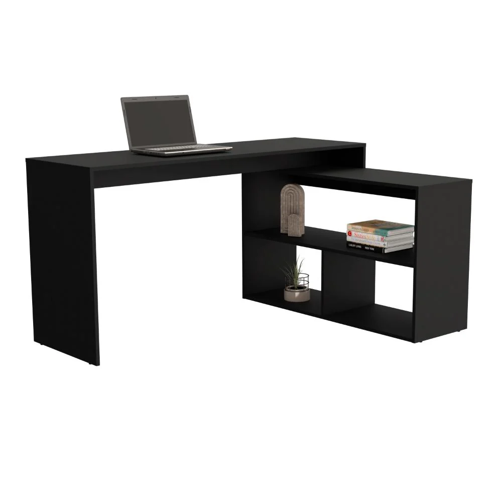 ESCRITORIO AXIS ECO, WENGUE, CON AMPLIO ESPACIO DE TRABAJO