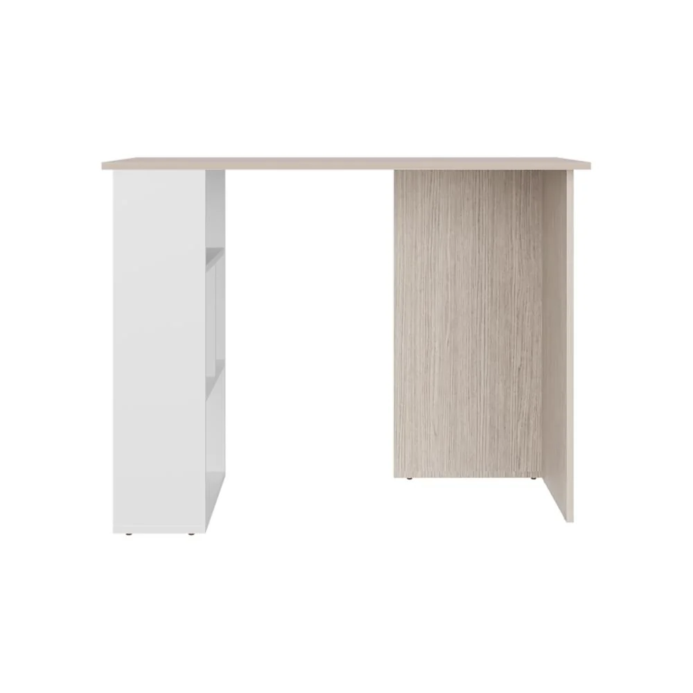 ESCRITORIO BIBLIOTECA AVIS, BLANCO DUQUEZA, CON ESPACIO PARA GUARDAR OBJETOS - Image 5