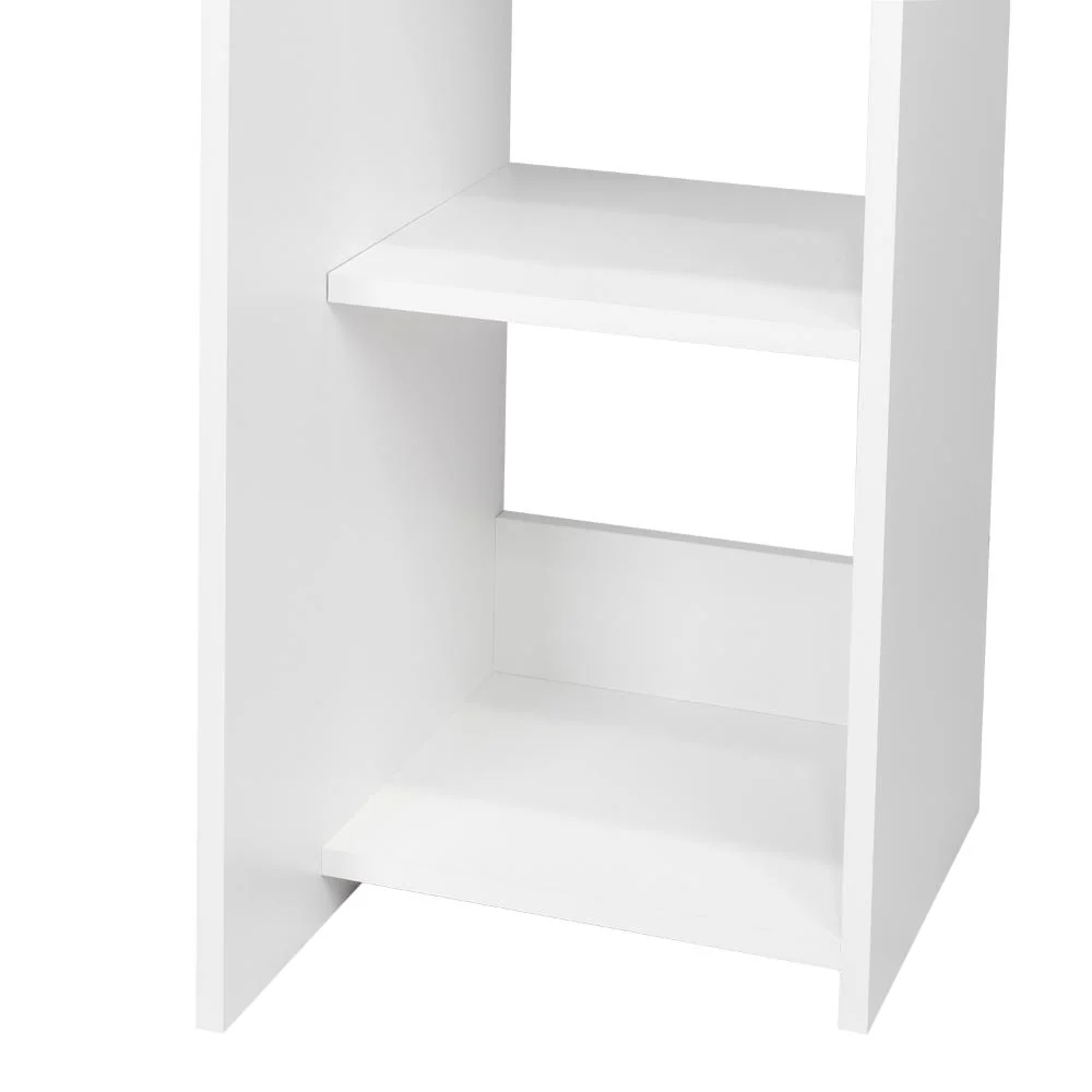 ESCRITORIO CERÍN, BLANCO, CON SEIS ENTREPAÑOS Y GRAN ESPACIO DE ALMACENAMIENTO ZF - Image 8