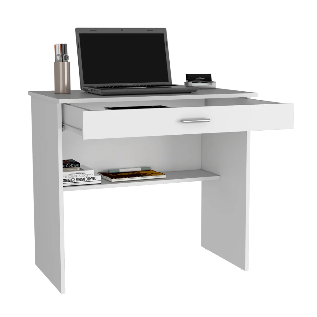 ESCRITORIO 80 CAJÓN, BLANCO REEMPLAZO