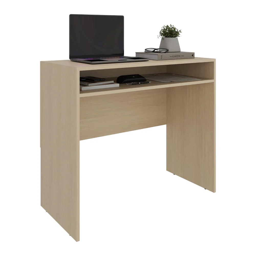 Escritorio Estelar, Cartagena, Cuenta con un entrepaño en la parte inferior para ubicar objetos, ideal para espacio de trabajo