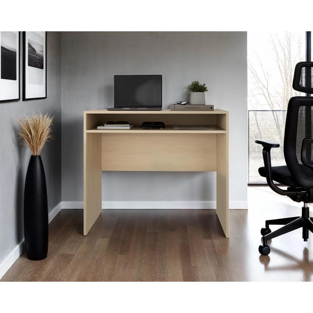 Escritorio Estelar, Cartagena, Cuenta con un entrepaño en la parte inferior para ubicar objetos, ideal para espacio de trabajo - Image 5