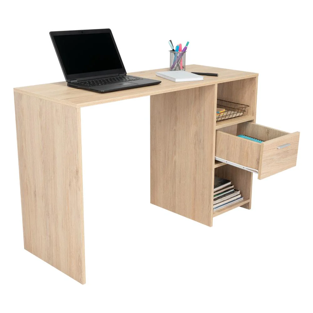 ESCRITORIO MALASIA, BEIGE, CON UN CAJÓN ARCHIVADOR - Image 2