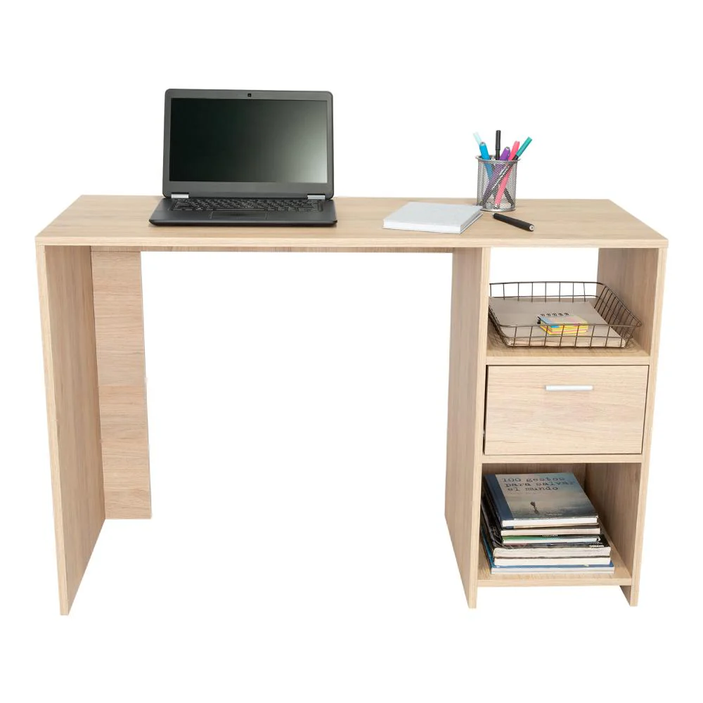 ESCRITORIO MALASIA, BEIGE, CON UN CAJÓN ARCHIVADOR - Image 3