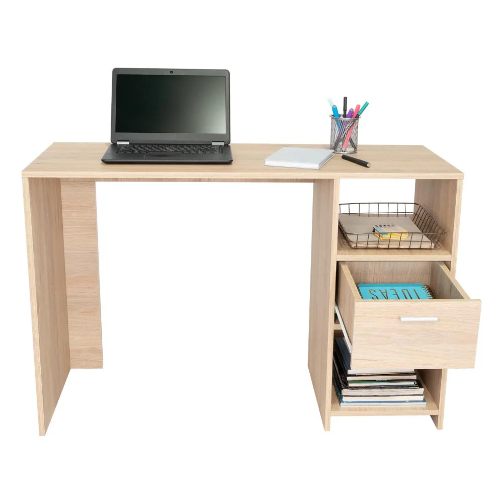ESCRITORIO MALASIA, BEIGE, CON UN CAJÓN ARCHIVADOR - Image 4