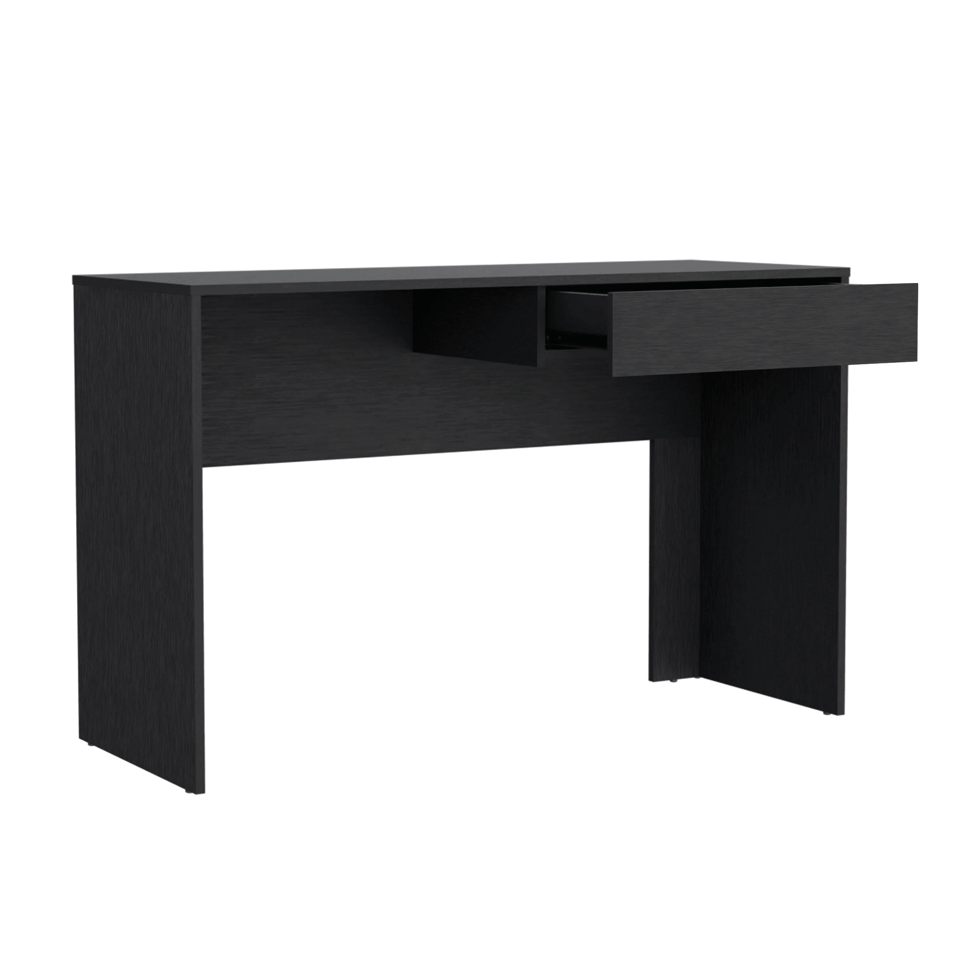 ESCRITORIO MANTIS, WENGUE, CON UN CAJON ORGANIZADOR ZF