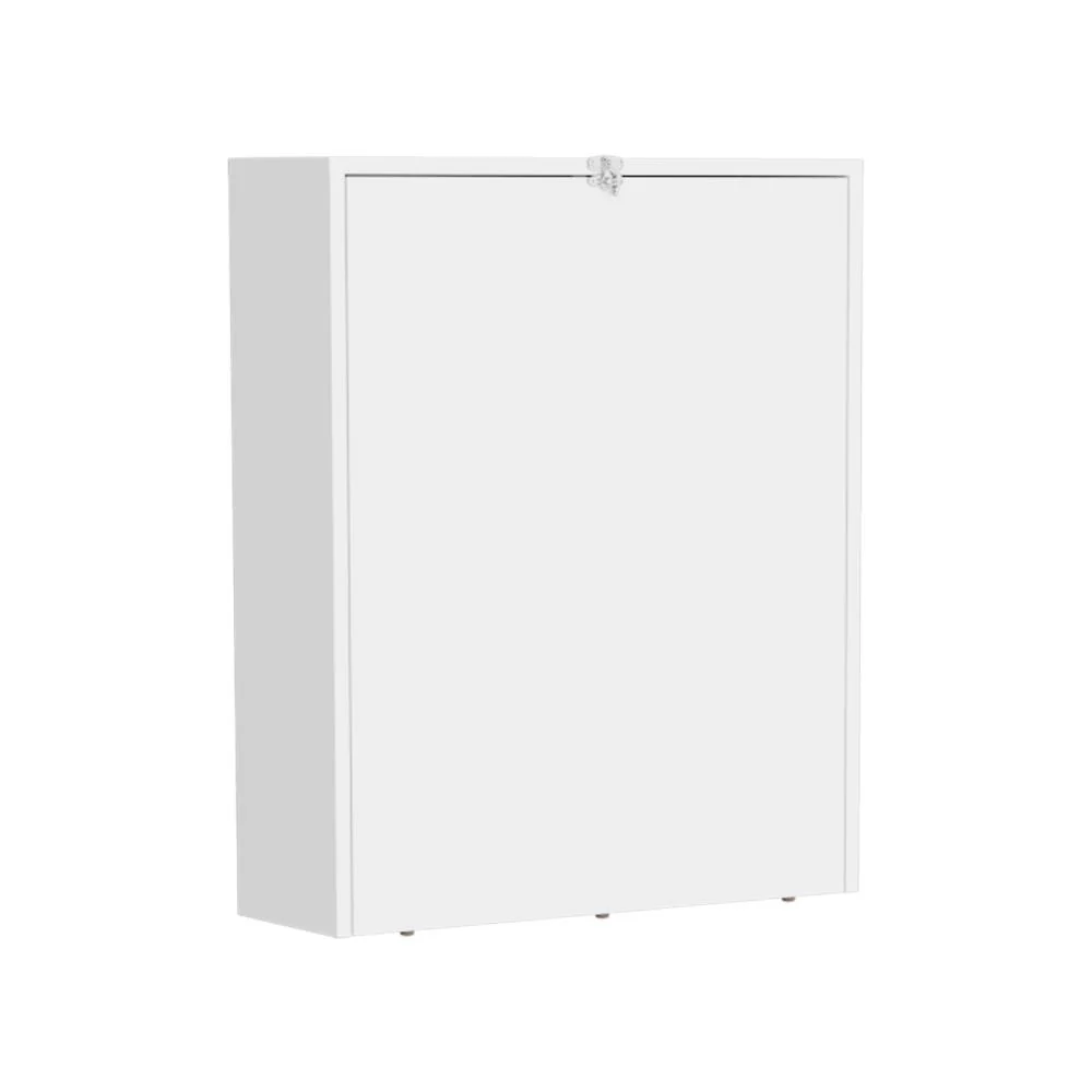 ESCRITORIO PLEGABLE KAPLAN, BLANCO, MODERNO AHORRADOR DE ESPACIO ZF - Image 5