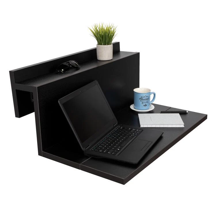 ESCRITORIO TERRA, WENGUE, CON AMPLIO ESPACIO Y DISEÑO MINIMALISTA