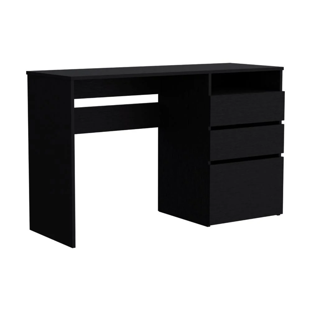 ESCRITORIO VENUS, WENGUE, CON DOS CAJONES MULTIUSOS Y UN CAJÓN ARCHIVADOR ADICIONAL ZF - Image 6