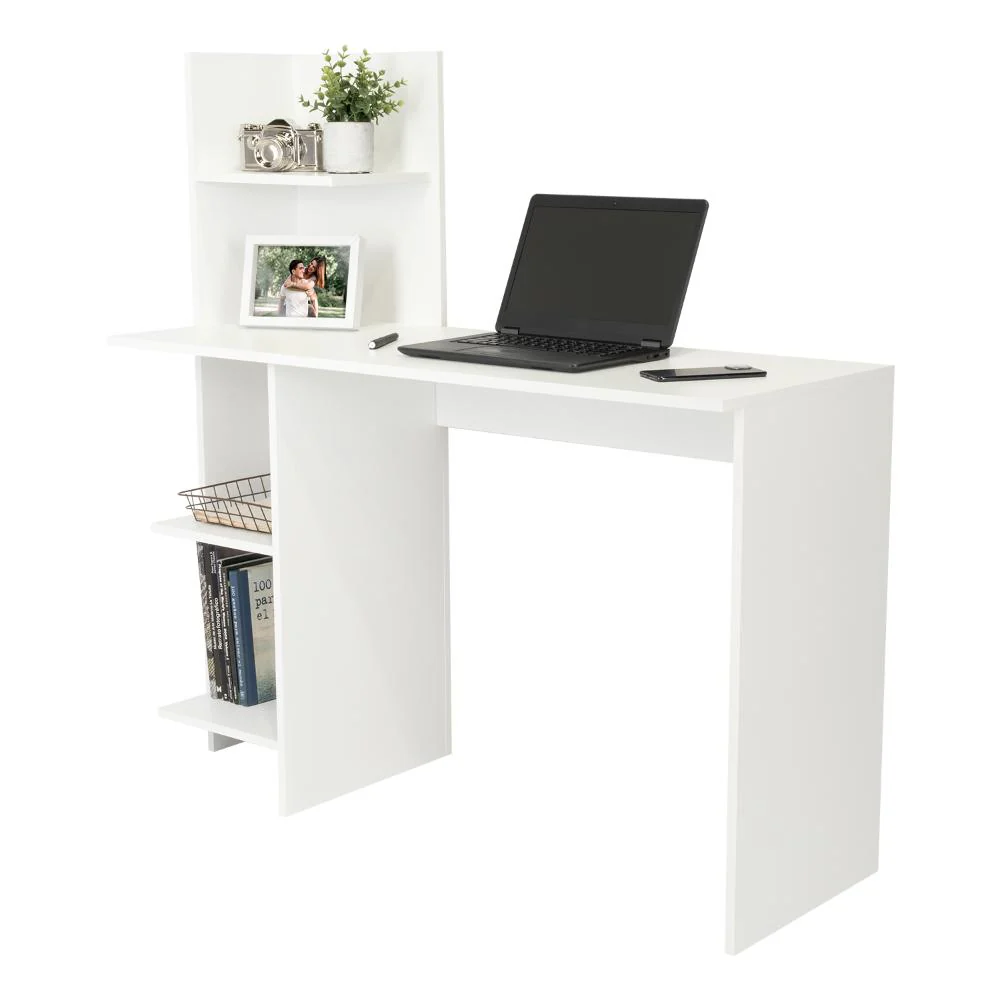 ESCRITORIO ¡WOW!, BLANCO DUQUEZA, CON CUATRO ENTREPAÑOS - Image 3