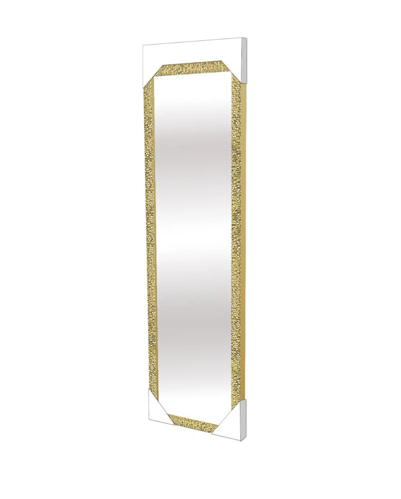 Espejo Rectangular Luzia, con Marco de Poliestireno Gold - Image 4