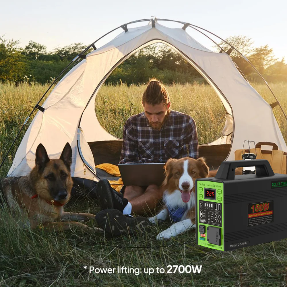 ESTACIÓN DE CARGA PORTÁTIL MULTICONEXIÓN BLUETOOTH 50000MAH GD-150 - Image 3