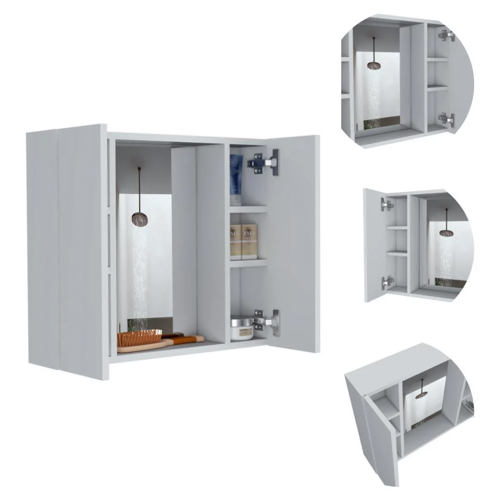 ESTANTERÍA DE BAÑO KOVA, BLANCO, CON CUATRO ENTREPAÑOS ZF - Image 10