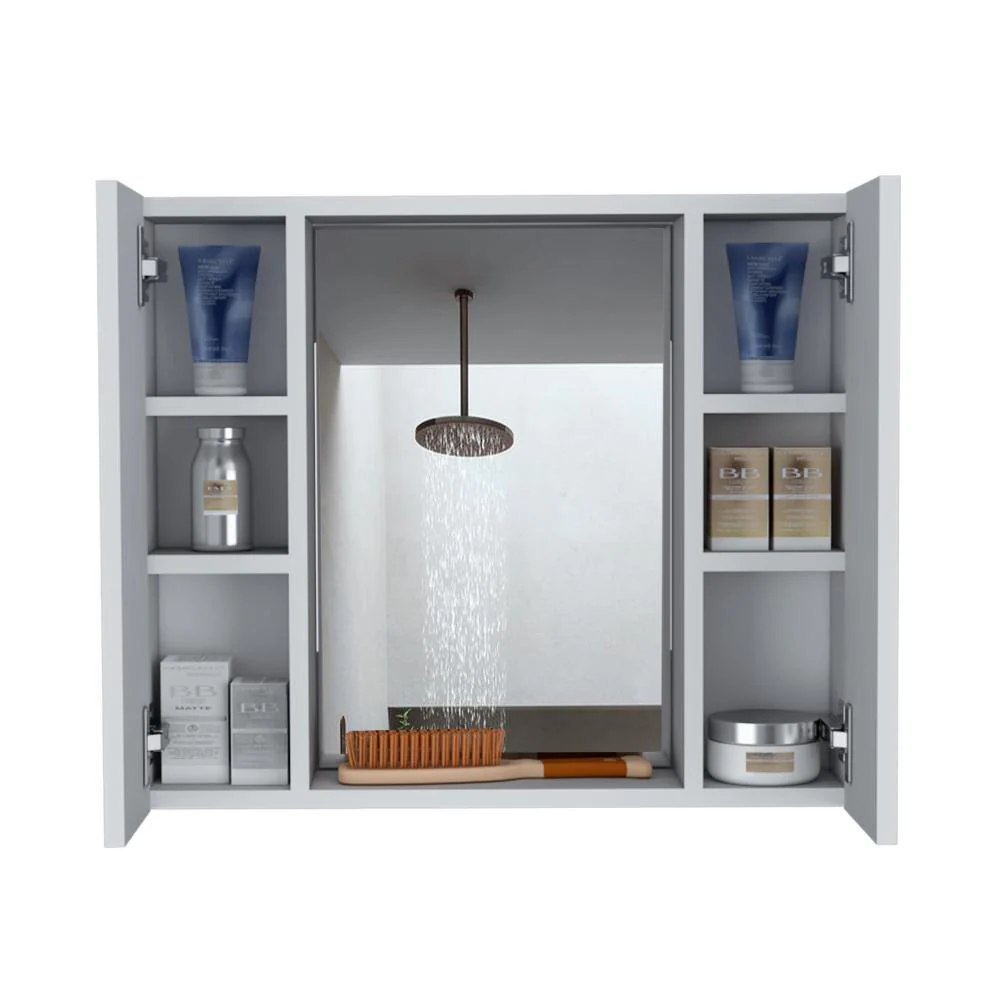 ESTANTERÍA DE BAÑO KOVA, BLANCO, CON CUATRO ENTREPAÑOS ZF - Image 2