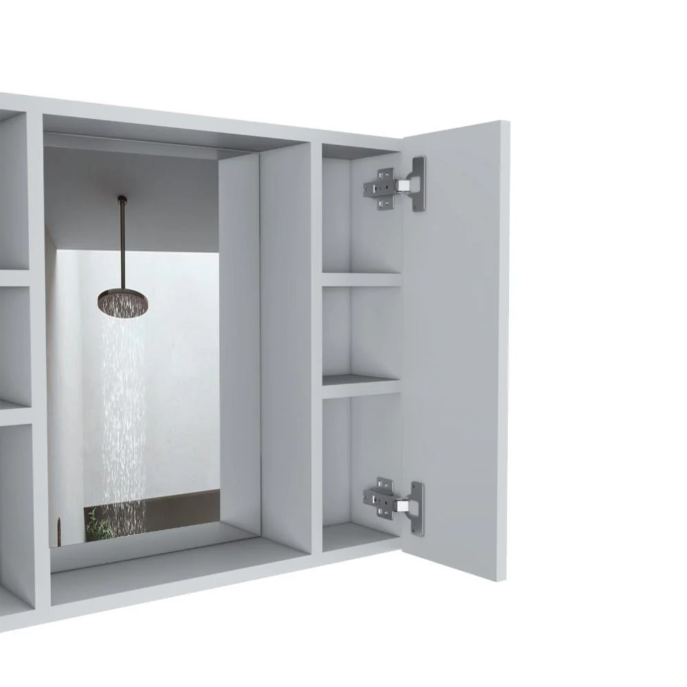 ESTANTERÍA DE BAÑO KOVA, BLANCO, CON CUATRO ENTREPAÑOS ZF - Image 7