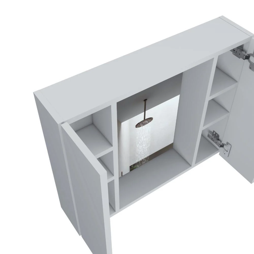 ESTANTERÍA DE BAÑO KOVA, BLANCO, CON CUATRO ENTREPAÑOS ZF - Image 8
