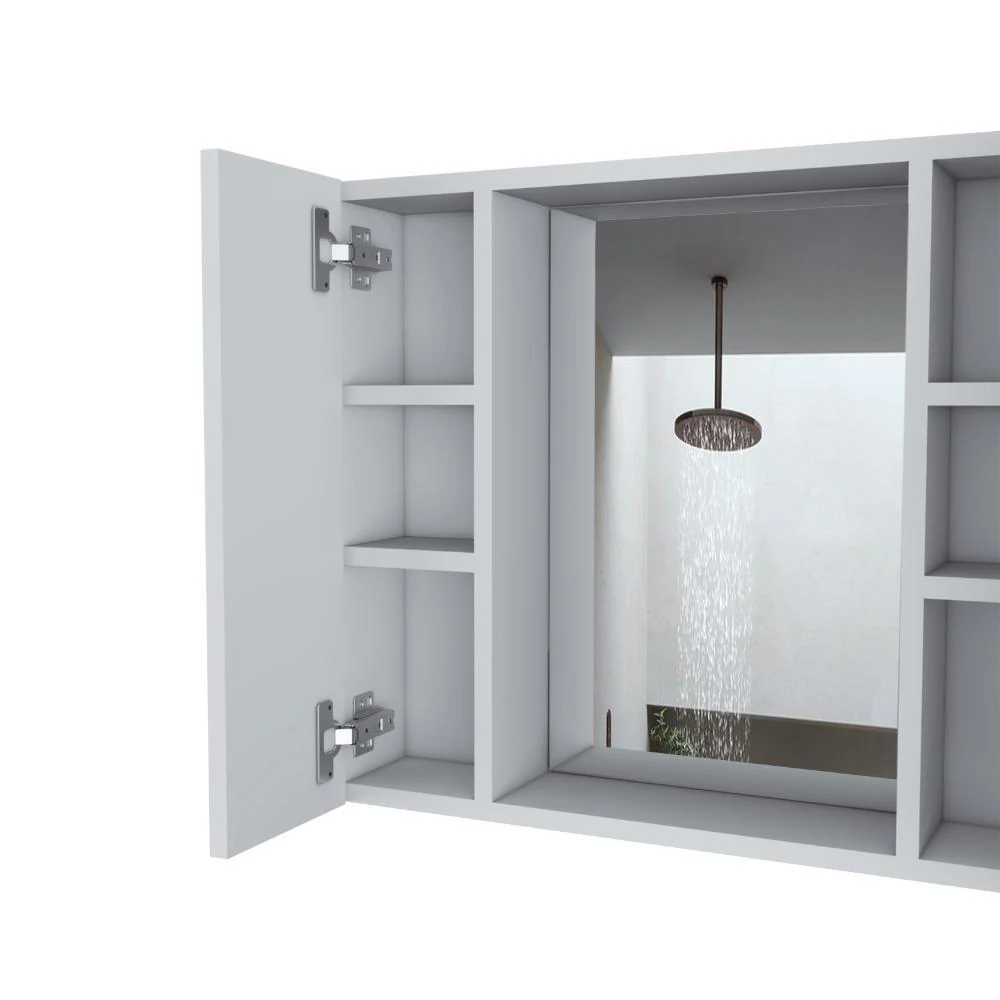ESTANTERÍA DE BAÑO KOVA, BLANCO, CON CUATRO ENTREPAÑOS ZF - Image 9