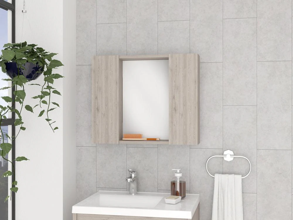 ESTANTERÍA DE BAÑO KOVA, HUMO, CON CUATRO ENTREPAÑOS - Image 5