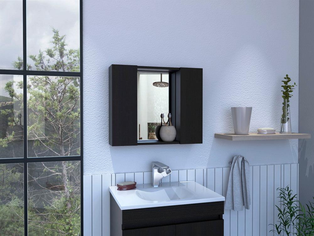 ESTANTERÍA DE BAÑO KOVA, WENGUE, CON CUATRO ENTREPAÑOS ZF - Image 8