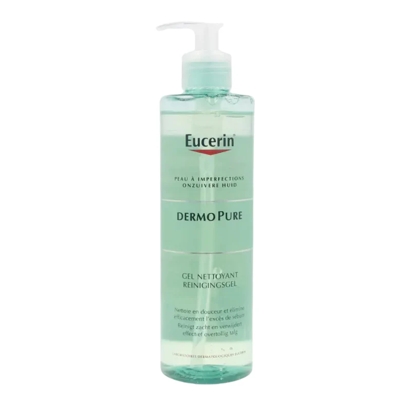 EUCERIN DERMOPURE GEL LIMPIADOR X 400ML