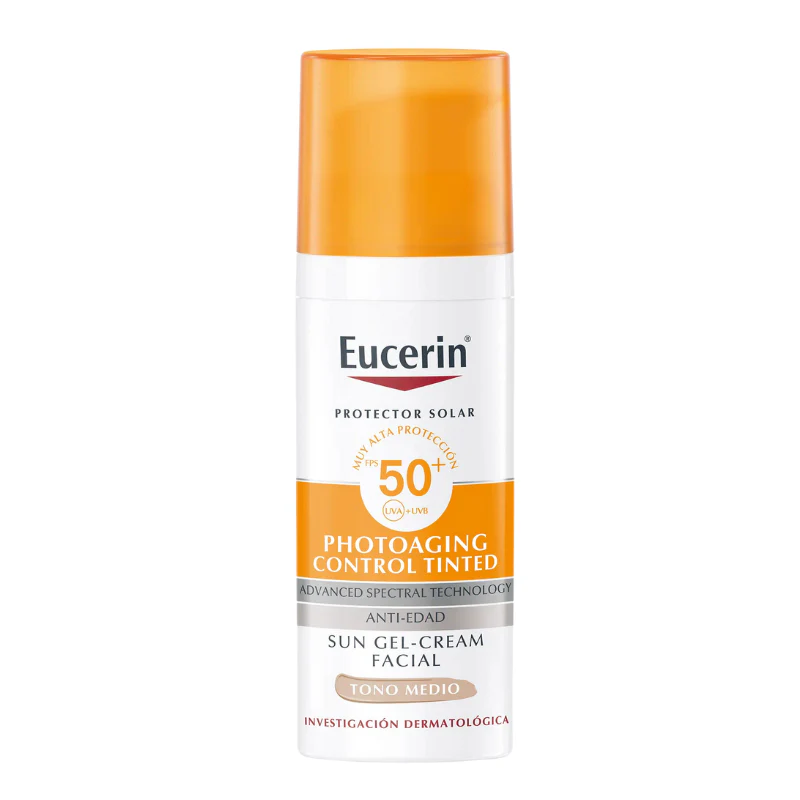 EUCERIN SUN PHOTOAGING CONTROL TONO MEDIO FPS 50+ X 50ML