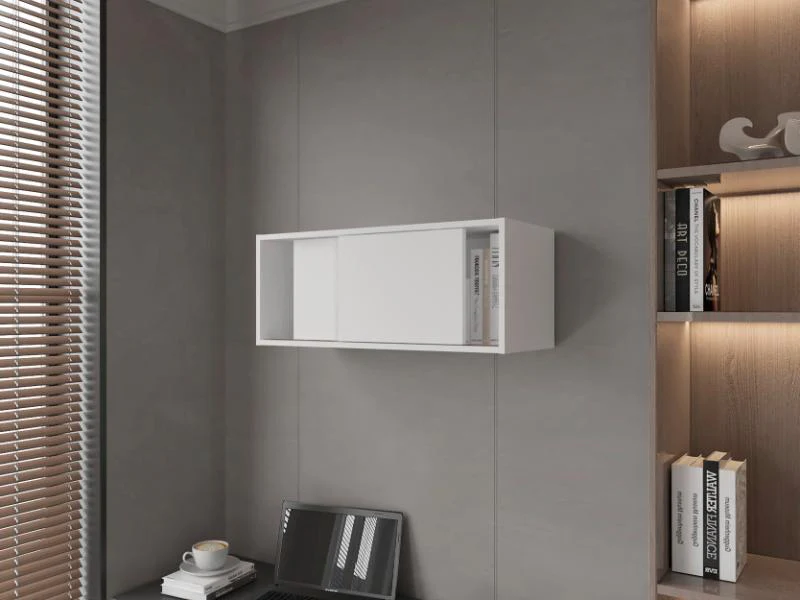 GABINETE AUXILIAR TANIX, BLANCO DUQUEZA, CON PUERTAS CORREDIZAS ZF - Image 4