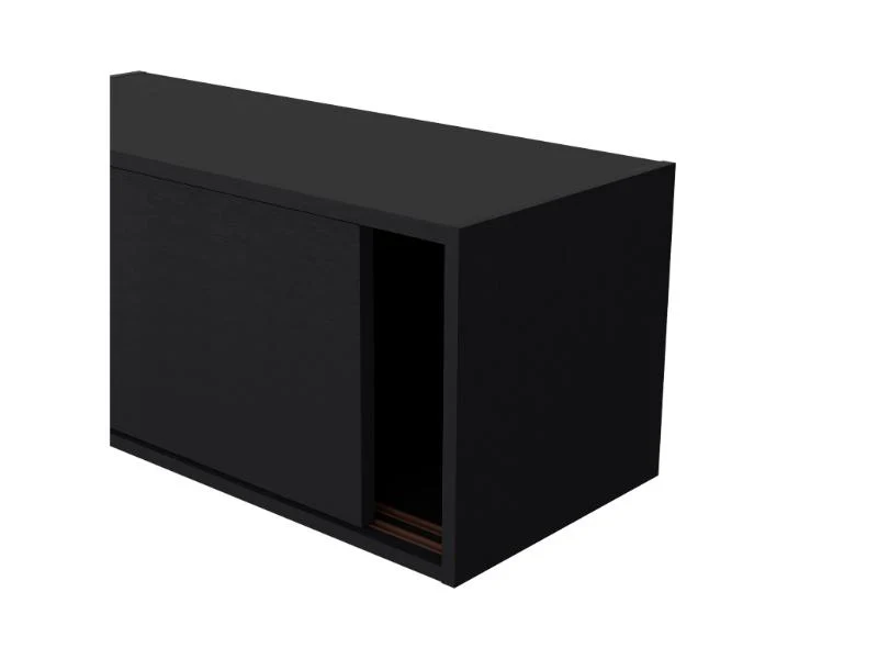 GABINETE AUXILIAR TANIX, WENGUE, CON PUERTAS CORREDIZAS ZF - Image 6