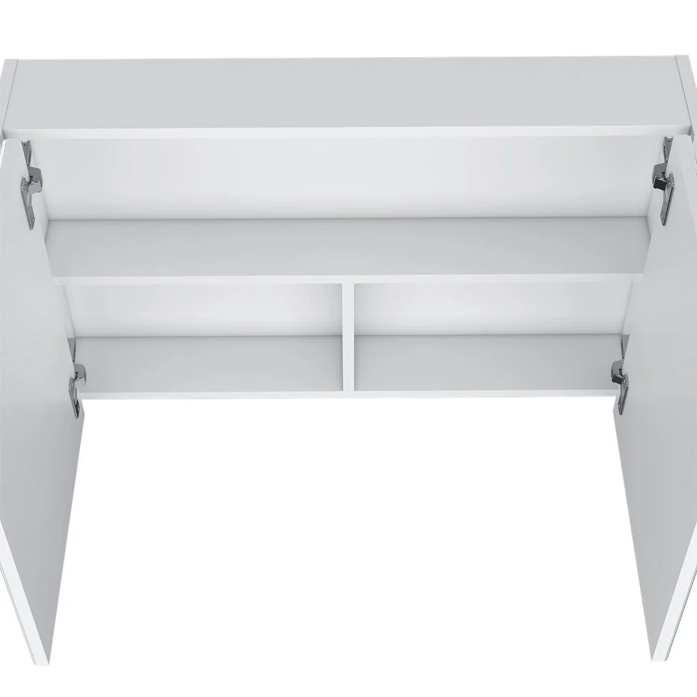 GABINETE DE BAÑO AGNI, BLANCO DUQUEZA, CON DOS PUESTAS Y ESPACIO PARA ALMACENAR OBJETOS ZF - Image 6