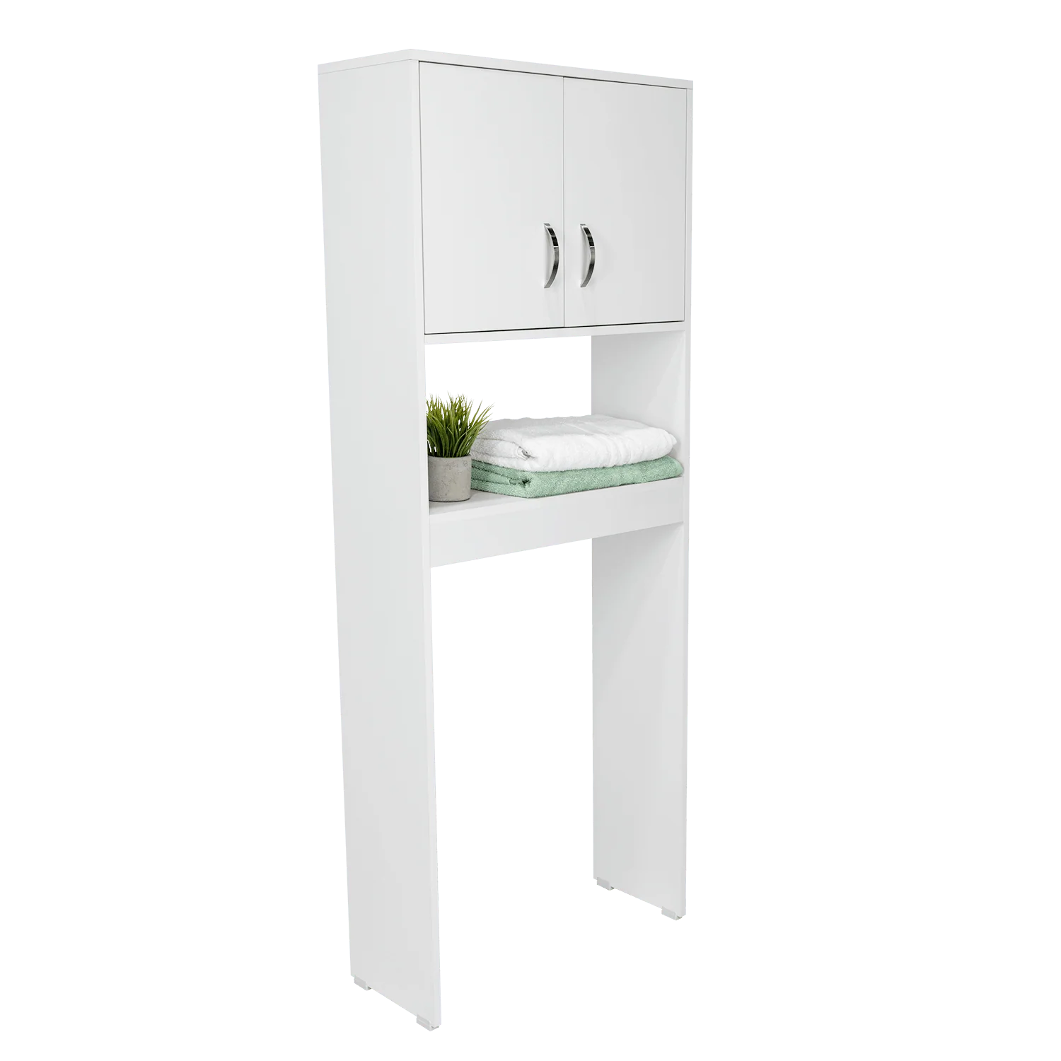 GABINETE DE BAÑO APOLIS, BLANCO, IDEAL PARA AHORRAR ESPACIO - Image 2